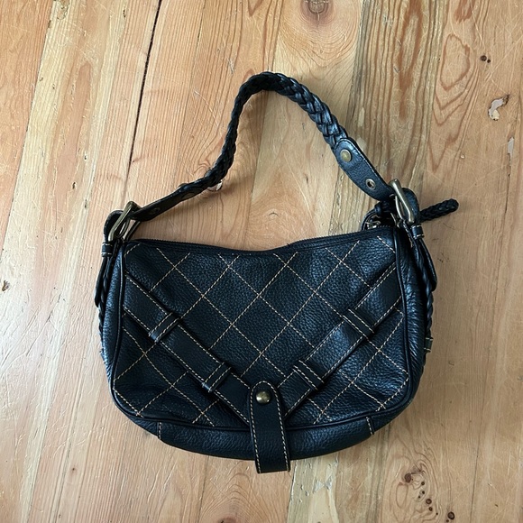 Vintage Isabella Fiore Leather Quilted Purse - Picture 2 of 4